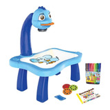 Mesa Infantil Projetora Play&learn Azul - Multikids Baby