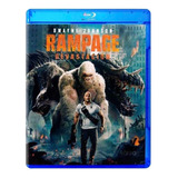 Rampage Devastacion Dwayne Johnson The Rock Pelicula Blu-ray