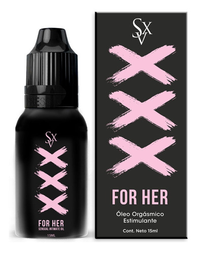 Oleo Sexitive Xxx For Her Componentes Q Potencian El Orgasmo