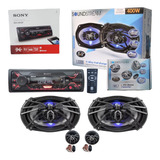 Paquete De Bocinas Soundstream 6x9 + Tweeter Tws.7