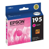 Cartucho Epson T195 Magenta Para Xp/201/101/211 4ml /v /vc