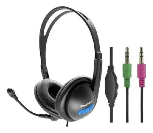 Fone De Ouvido Headset Tecdrive F-10  P2 Para Pc/celulares