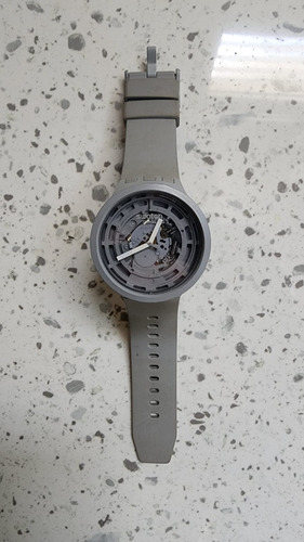 Reloj Swatch Bioceramic C-grey Ss En Perfecto Estado