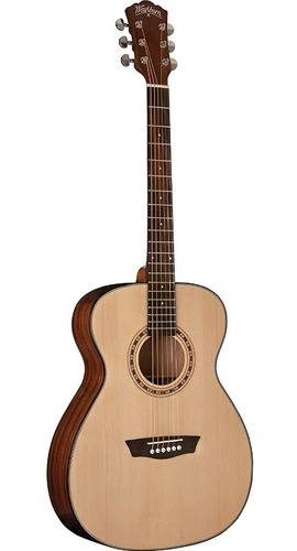 Guitarra Acustica Con Case Washburn Af5k / Abregoaudio