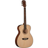 Guitarra Acustica Con Case Washburn Af5k / Abregoaudio