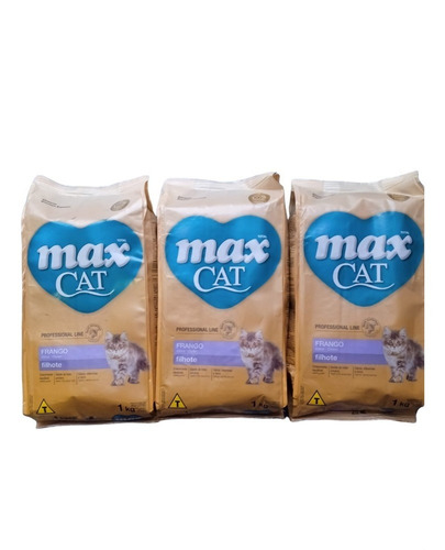 Max Cat Gatitos Pack * 3 Kg 