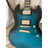 Guitarra EpiPhone Sg Prophecy Tiger Blue