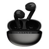 Haylou X1 2023 Audífonos Inalámbricos Bluetooth 5.3 Ipx4 Half In-ear, 12mm Dynamic Driver, Enc Para Llamadas Claras, App Control, Negro