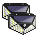 A Lâmpada Solar Jardim 2 Pcs 200 Led