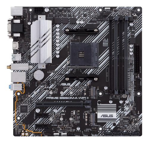 Motherboard Asus Prime B550m-a Wifi Ii Amd Am4 Ddr4