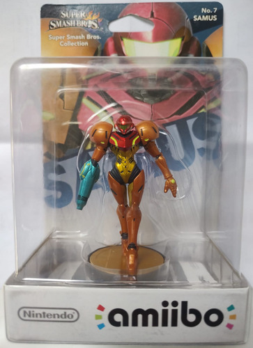 Amiibo Samus Aran Original Nintendo Nuevo