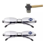 Kit De 2 Lentes De Lectura Ant Blue Light Titanium