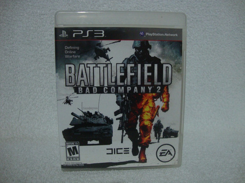 Jogo Original Ps3 Battlefield- Bad Company 2