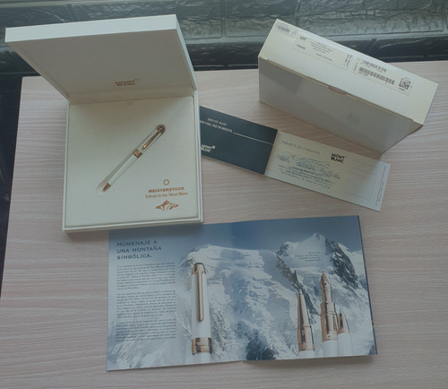 Pluma Montblanc Meisterstuck Mozart Tribuo A Mont Blanc