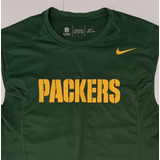 Playera Nike Sin Manga Drifit Packers Nfl 2xl Hombre 