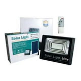 Reflector Solar Led  600 W + Panel Solar + Control Remoto