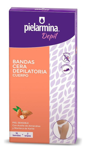 Pielarmina Bandas Depilatorias Rostro Piel Sensible 16 Un