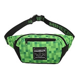 Riñonera Ajustable Para Niños Minecraft Creeper