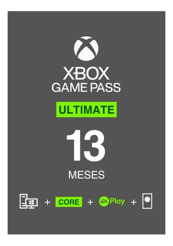 Xbox Game Pass Ultimate 12 Meses +1 Xbox X|s One Kaisergamez