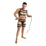 Body Elastico Para Hombre Sexy Arnes Kinky Lenceria Zuppo