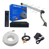 Kit Tv Conversor Digital + Antena Externa + 15 Metros Cabo