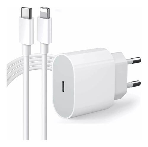 Fonte Carregador Para iPhone SE X Xr 11 12 13 Pro 14 Usb-c