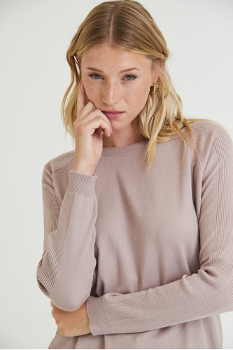 Sweater Nano Con Tira Morley En La Espalda #sw2411