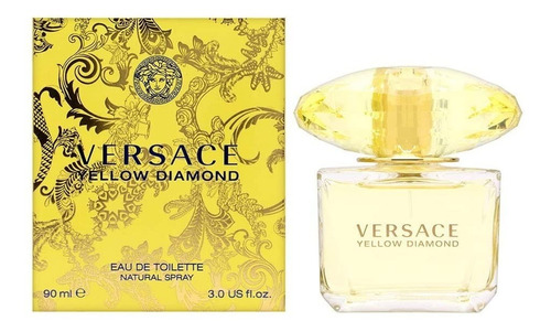 Perfume Yellow Diamond Para Mujer De Versace 90ml Original