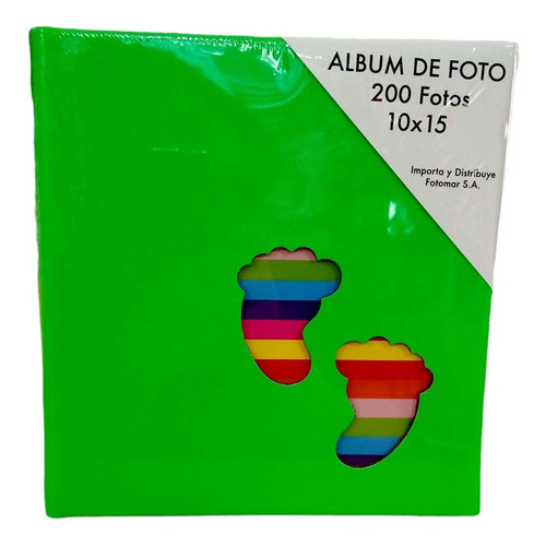 Álbum  Para Niños De 200 Fotos Piecitos Con Memo Verde Niños