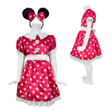 Disfraz Mickey Mouse Minnie Mouse Niña Vestido Mimi Ratoncita Disfraz Niñas Fiesta