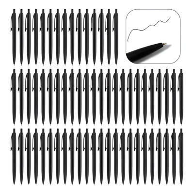 100boligrafos Para T Personalizar,plumas Tinta Negra Mayoreo | Envío gratis