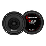 Par Alto Falante Taramps Hd 250s 5 Polegadas 125w Rms 4 Ohms Cor Preto