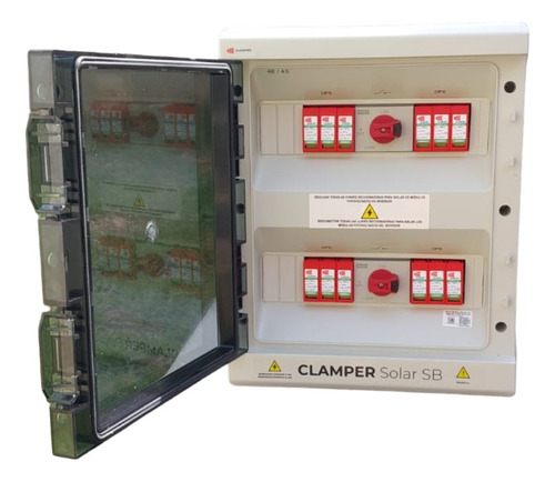 String Box Solar Clamper 4e-4s 1040v 18ka/40ka 32a Proteção 