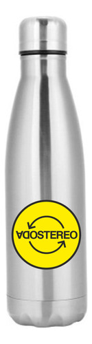 Botella Térmica De Acero Personalizada Soda Stereo
