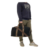 Bolsa Masculina Viagem Mala Transversal Lona Cores