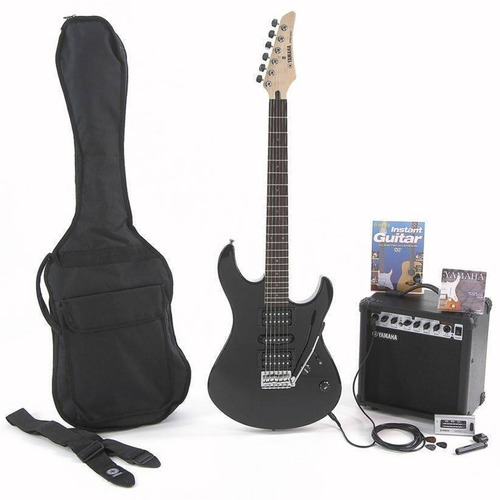 Yamaha Erg121gpiibl02 Pack Guitarra Electrica Erg Black 