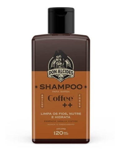 Shampoo Para Barba - Coffe++ - Don Alcides