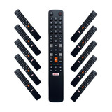 Atacado Kit 10 Controles Compatível Smart Tv Tcl Led Hd - Nf