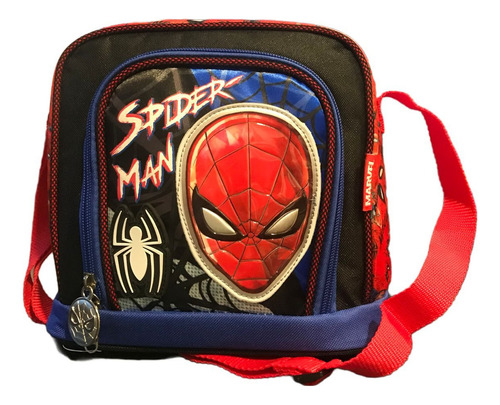 Lonchera Térmica Escolar Disney Marvel Lunch Niño Niña Color Rojo Spiderman