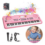61 Teclados Piano Electrónico Con Micrófono Para Niños