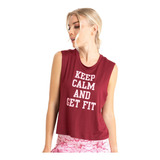 Tank Y Top Deportivo Fit Uin Moda Confort Gym Para Mujer