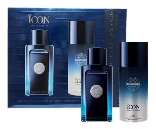 Perfume Hombre The Icon Antonio Banderas 100ml + Desodorante