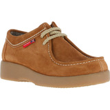 Zapato Cuero Navajo Café Hush Puppies Kids