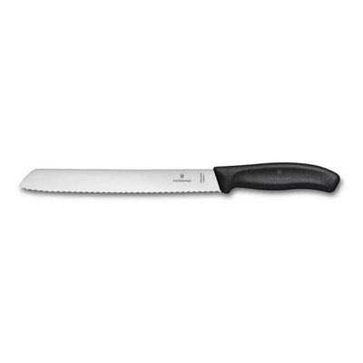 Victorinox Cuchillo Para Pan, Mango Negro , 21 Cm | Envío gratis