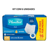 Kit Plenitud Plus P/m Com 6 Pacotes Com 16 Unidades Cada