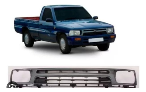 Parrilla Toyota Hilux 4x2 Cris Ao 94 95 96 97 98 99  Foto 4