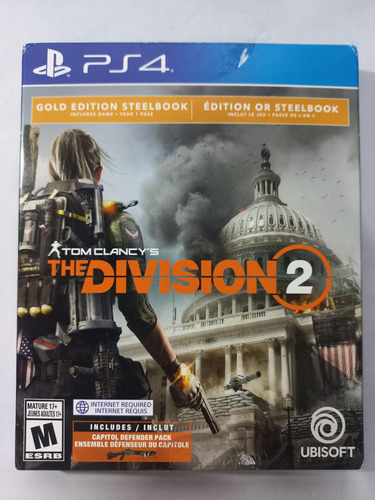 Jogo Tom Clancy's The Division 2 Steelbook Mídia Física 