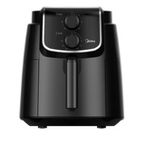 Freidora Sin Aceite Midea Af-m140bar1 4lts Negro