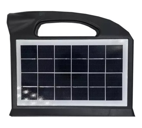 Kit Solar De Camping+ampolletas+usb+bluetooth+radio+linterna