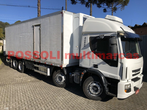 IVECO TECTOR 240E28 2012/2013 4°EIXO 489.411KM CAMARA FRIA